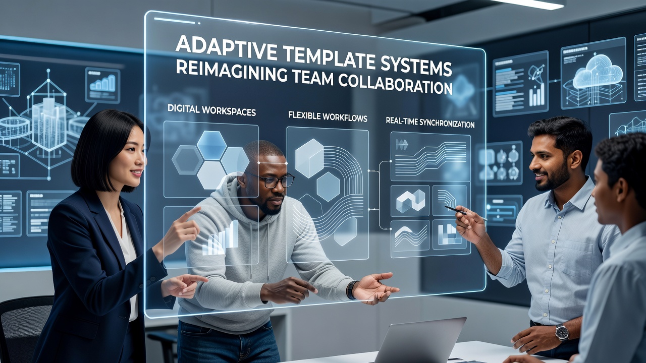 Reimagining Team Collaboration via Adaptive Template Systems in Digital Workspaces